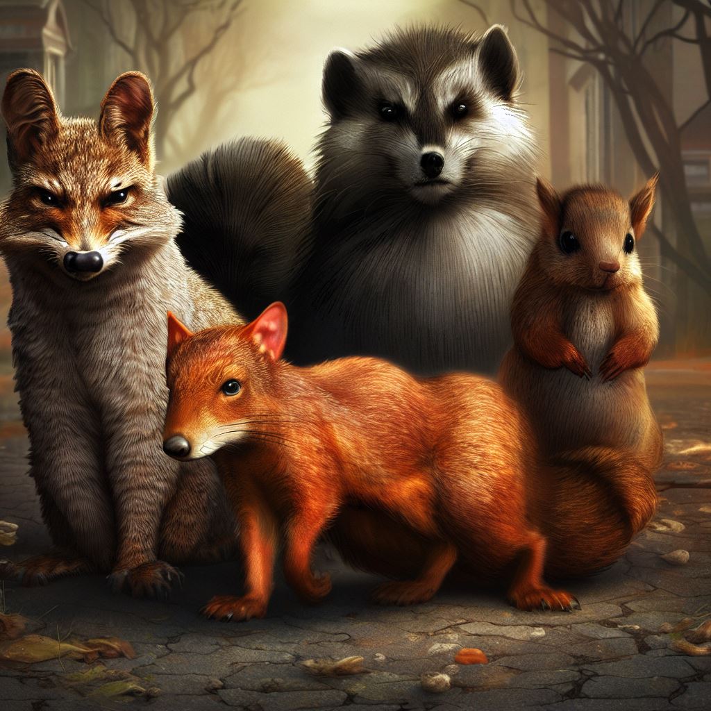 Wildtiere in der Stadt